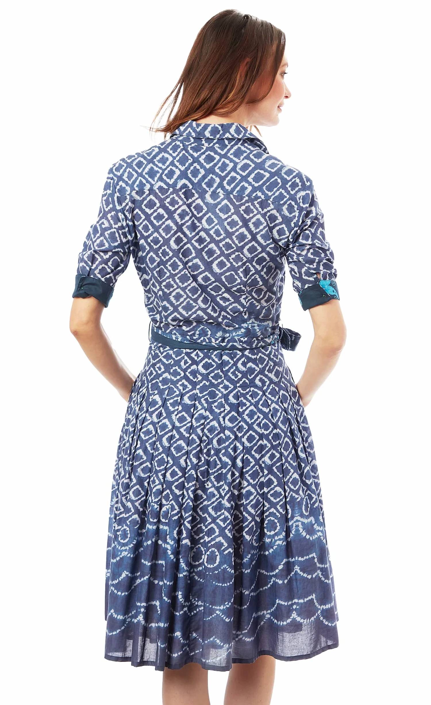 Dizzy-Lizzie - Ikat Maisel Dress