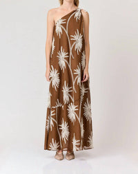 Curaae - Rikki Embroidered Maxi Dress