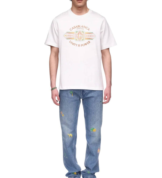 Casablanca - Unity Is Power Graphic T-shirt