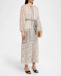 Ramy Brook - Halley Floral Belted Dress