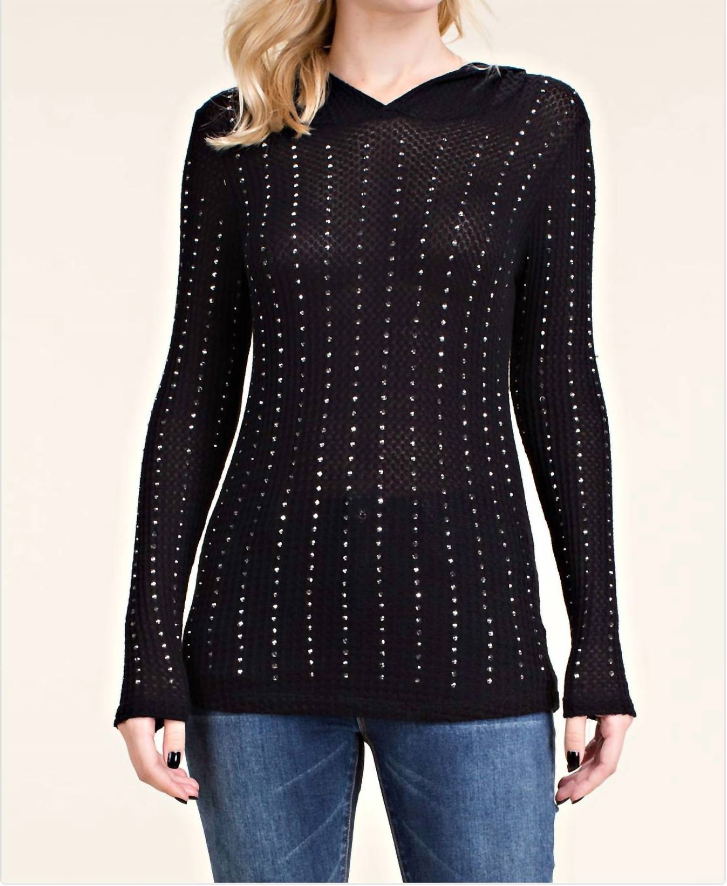 Vocal Apparel - Studded Thermal Hoodie
