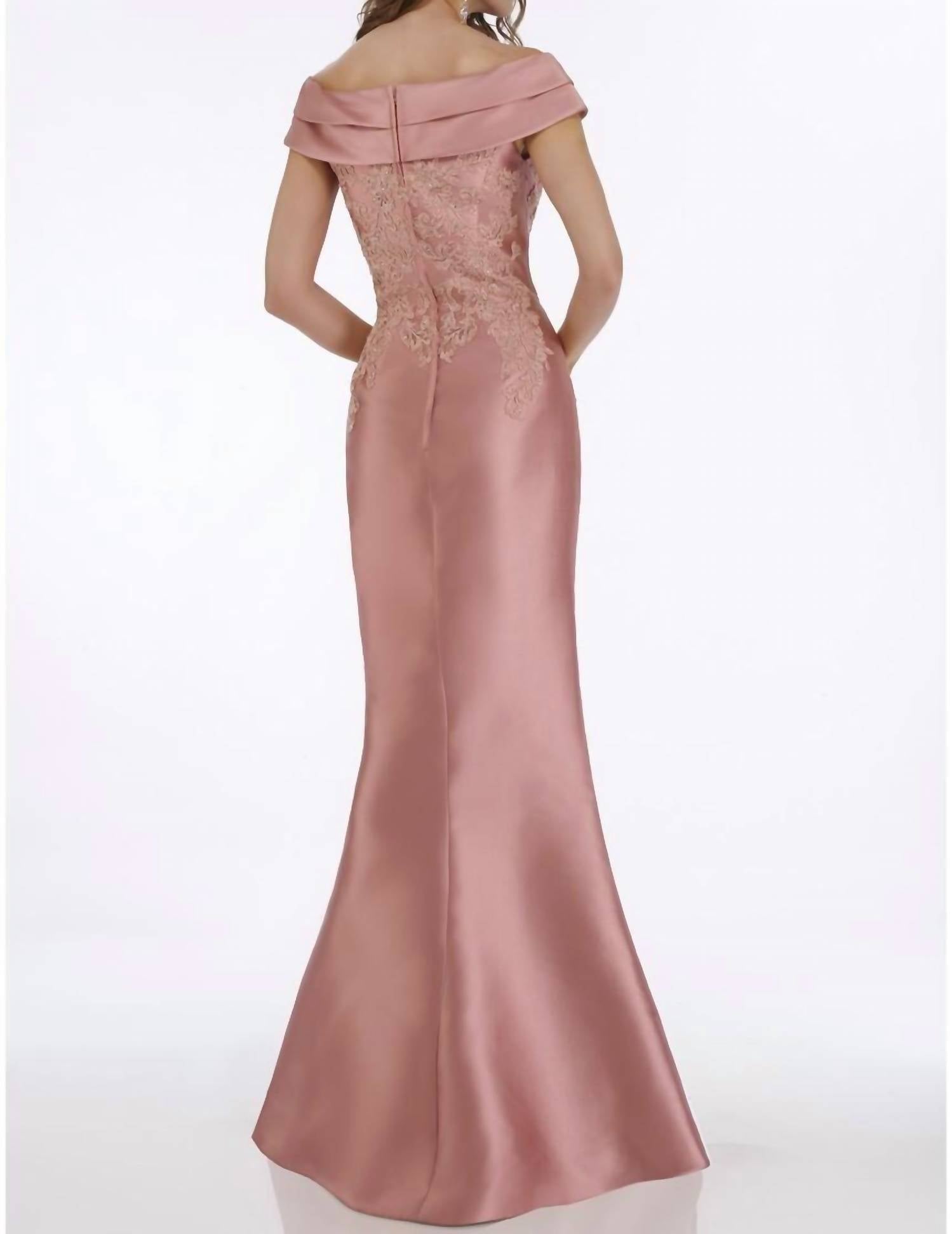 Gia Franco - Column Glittering Long Dress