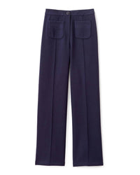 Cartolina Nantucket Women's Beverely Trousers in dark navy - women's pants