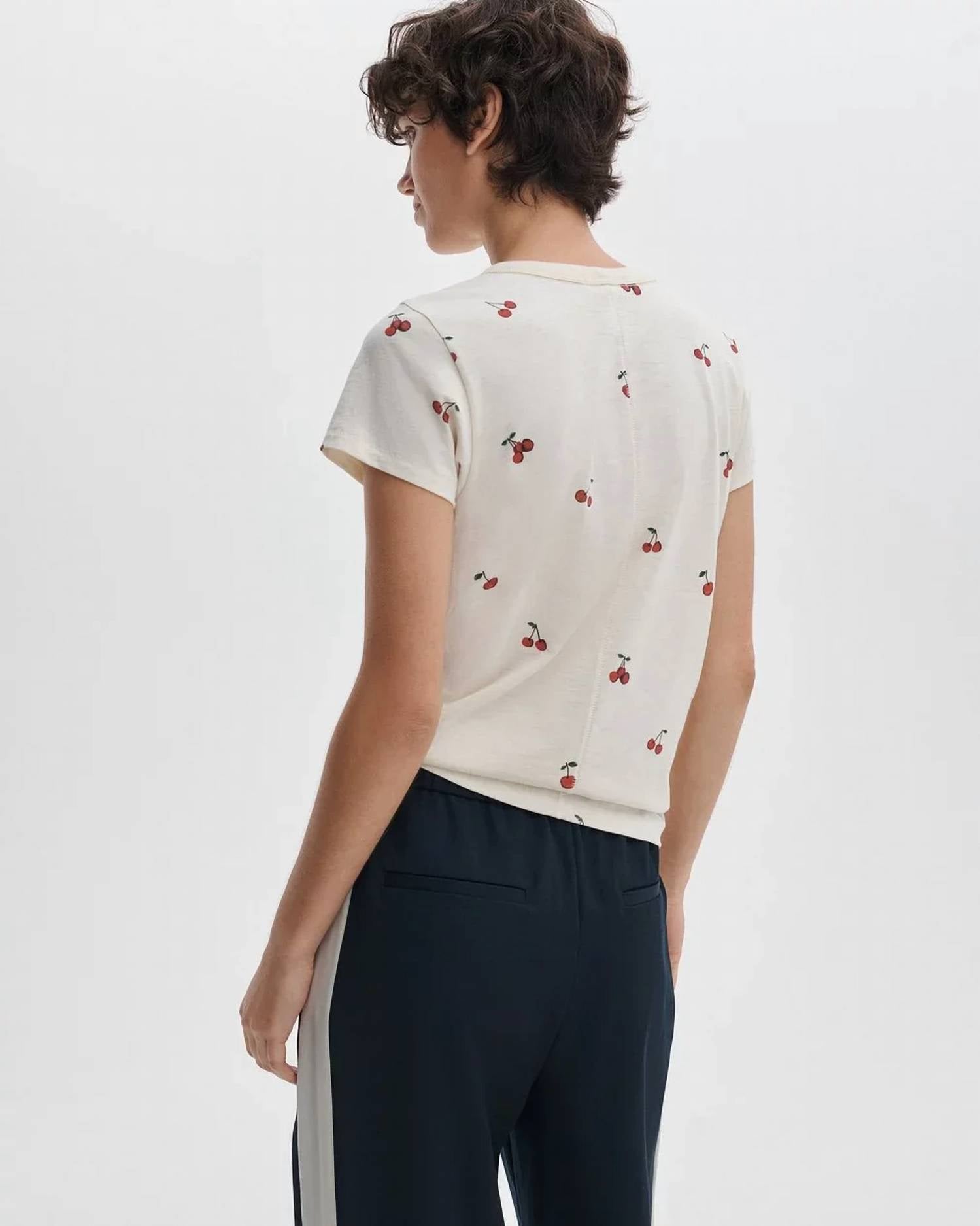 Rag & Bone - All Over Cherry Tee