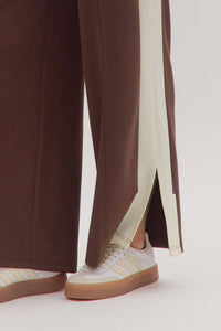 Entro - Contrast Collar Pant Set