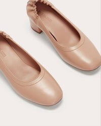 Everlane Women's The Day Heel in blush tan - women's heels - view 4