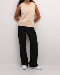 Kaffe - Kalizza Round Neck Sleeveless Pullover