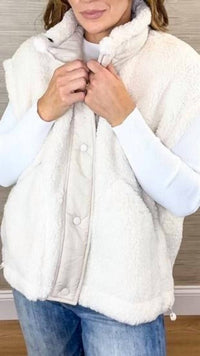 Vintage Havana - Sherpa Vest