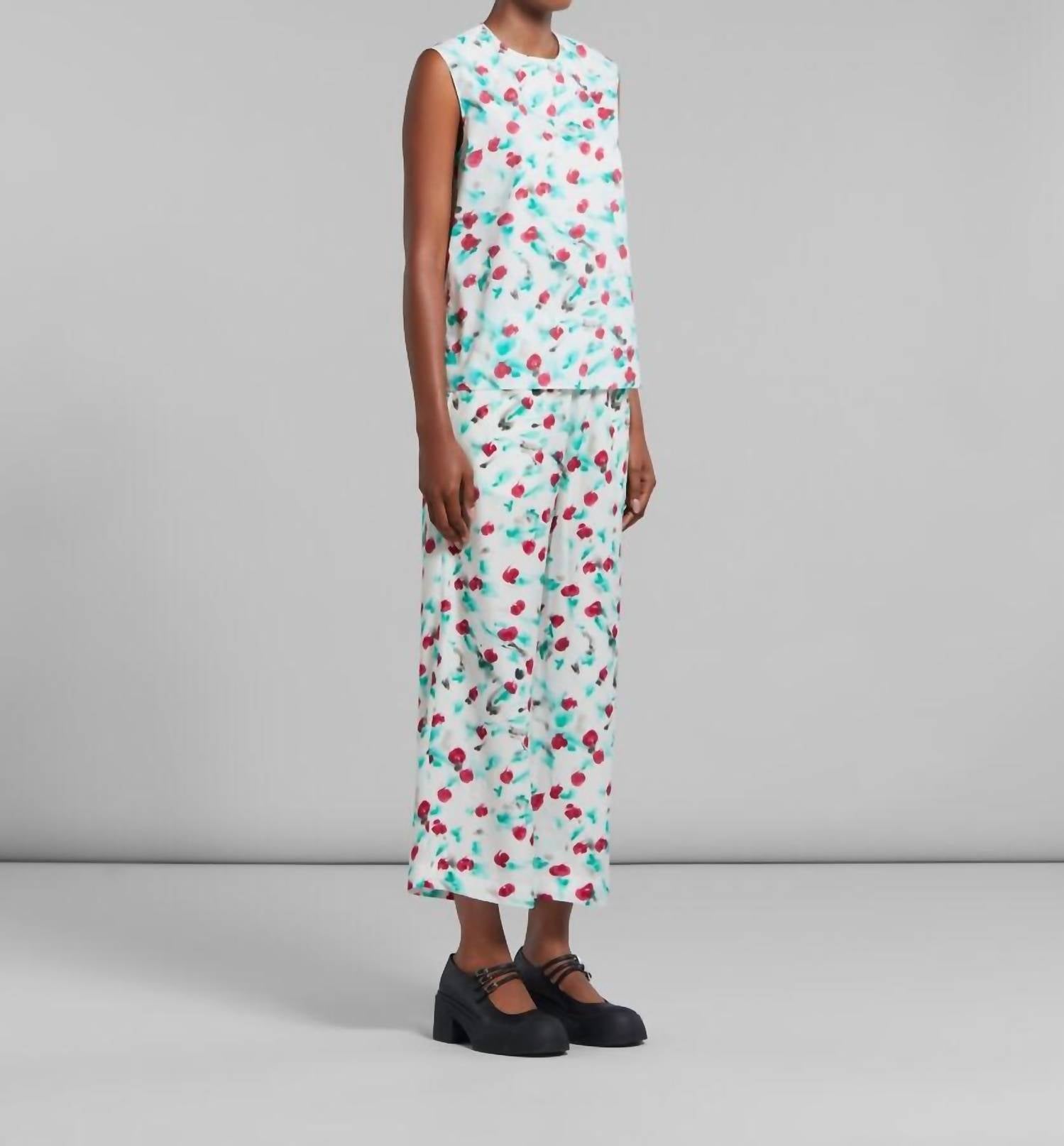 Marni - Sleeveless Crewneck With Zipper