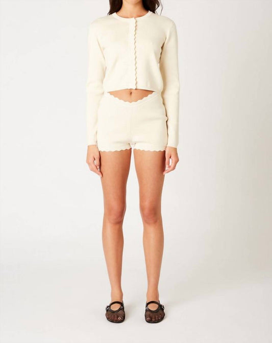 Nia - Mazzy Knit Shorts