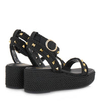 Exe Women's Paula-11 Sandal in black - women's sandal - alternate view