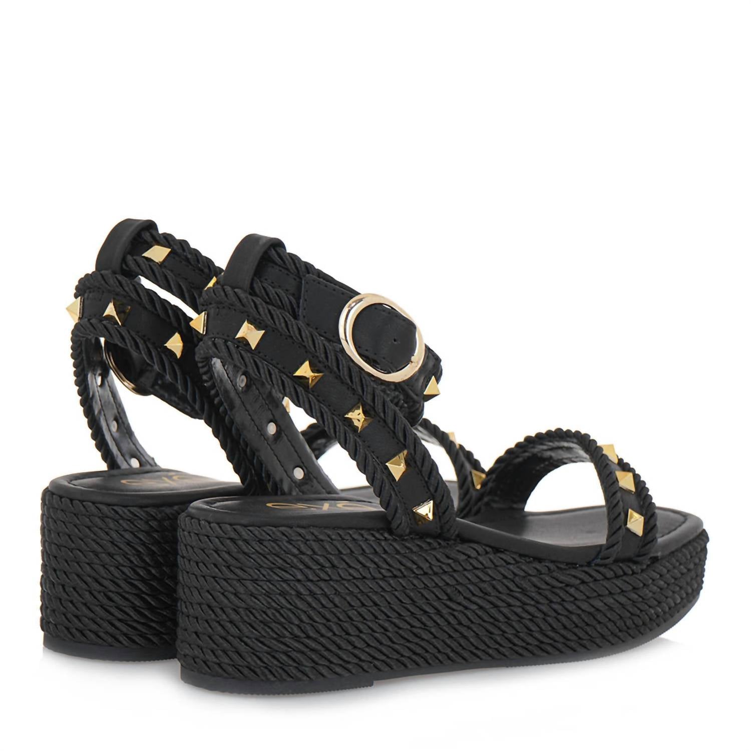 Exe Women's Paula-11 Sandal in black - women's sandal - alternate view