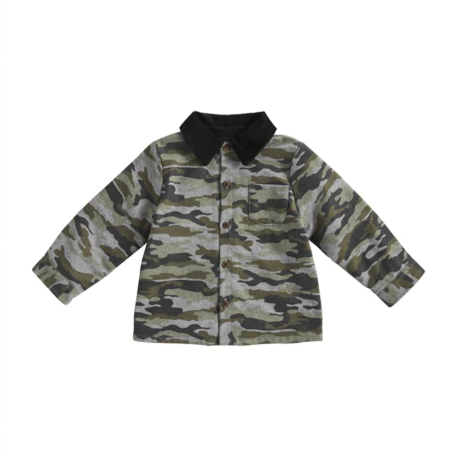 Mudpie - Boy’s Camo Shacket