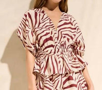 Marie Oliver - Vesta Peplum Top