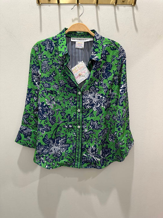 Gretchen Scott - Women's Vintage Vines Boyfriend Shirt