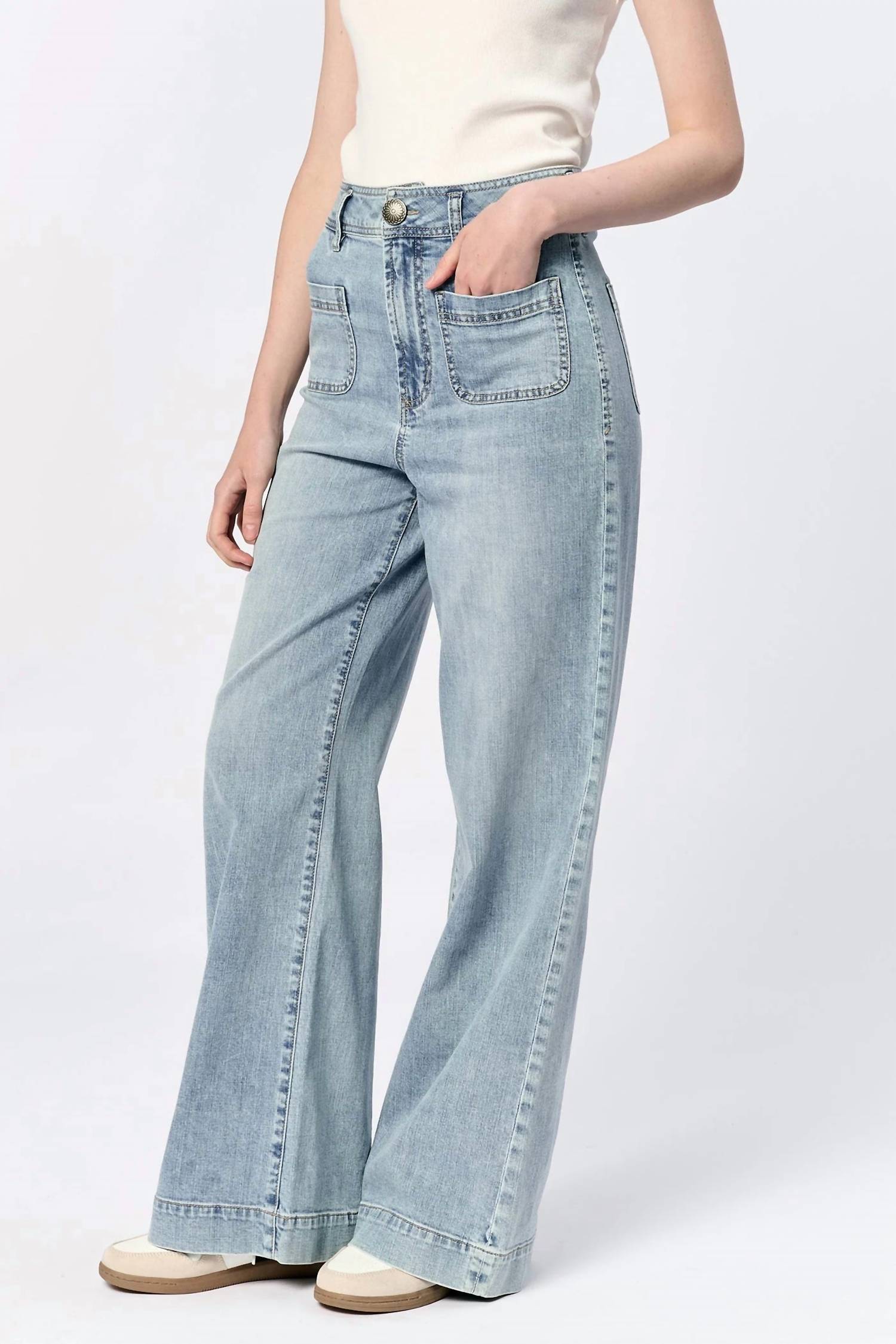 Dear John Denim - Audrey Wide Leg Jeans