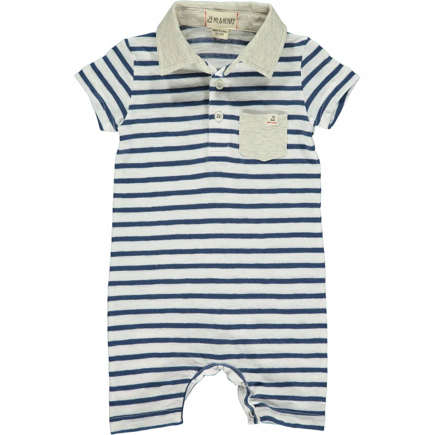 Me & Henry - Polo Romper