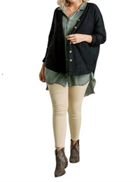 Umgee - Waffle Knit Cardigan