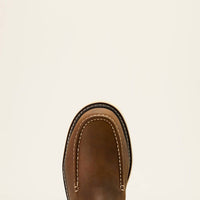 Ariat - Men's Rebar Lift Pull On Moc Toe Composite Toe Work Boot - Medium