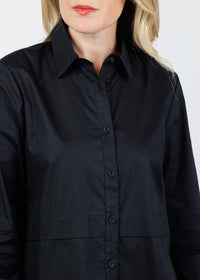 Ozai N Ku - Nadia Button-down High-low Shirt