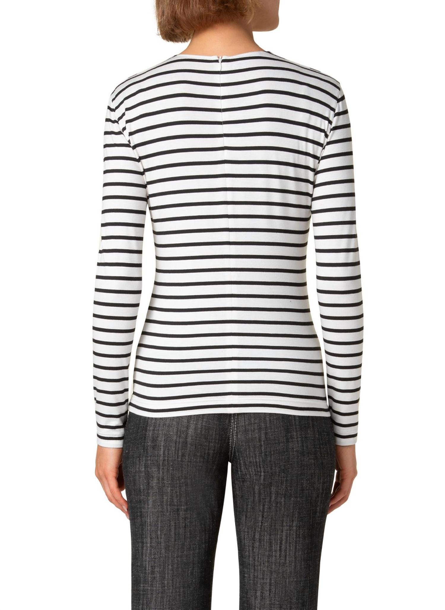 Akris Punto - Sailor Stripe Crewneck Top