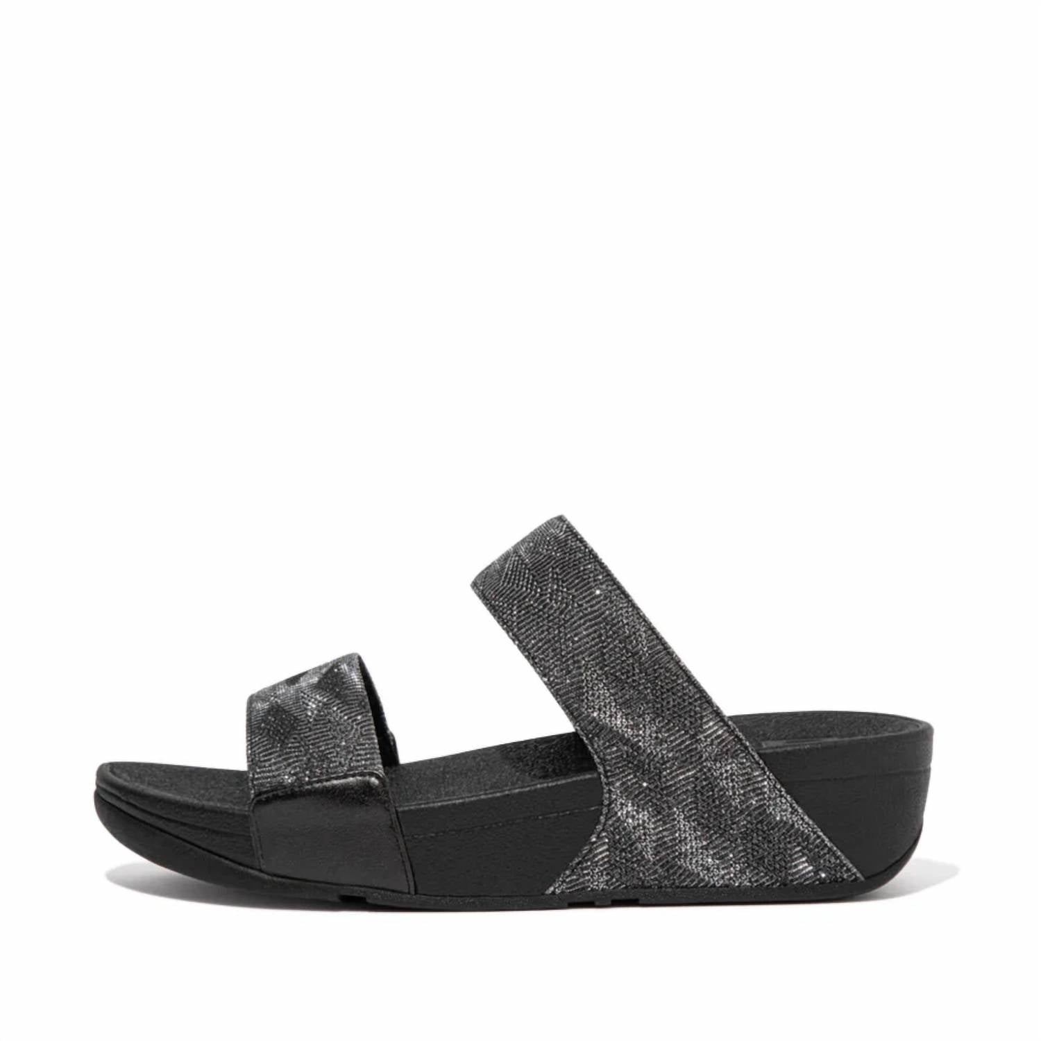 Fitflop - Women's Lulu Glitz Slide Sandals
