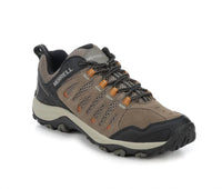 MERRELL Men's Crosslander 3 Hiking Shoes in boulder brindle - men's shoe - detail view