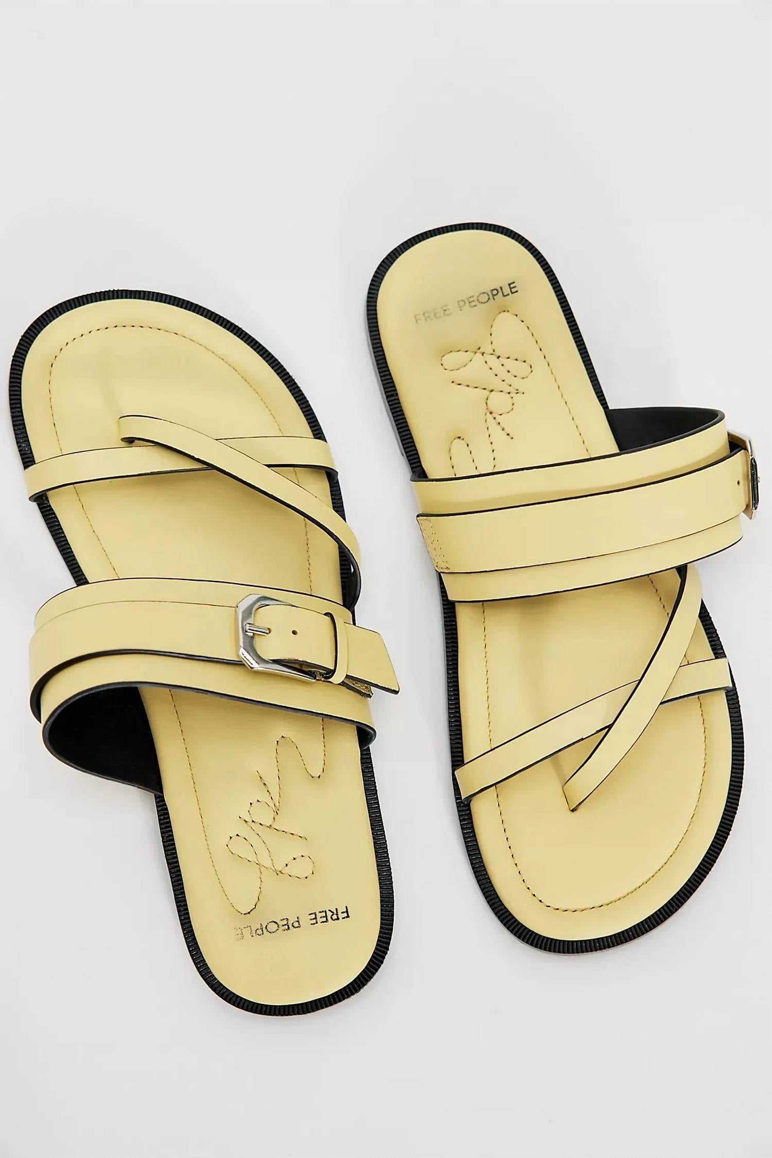 Free People - Women's Belted Cross Strap Sandal