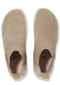 BIRKENSTOCK Women's Bend Chelsea Boot in taupe suede - women's shoe - view 4