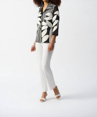 Joseph Ribkoff - Mesh & Satin Soutache Jacket