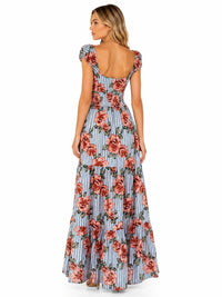 Hutch - Rose Floral Maxi Dress