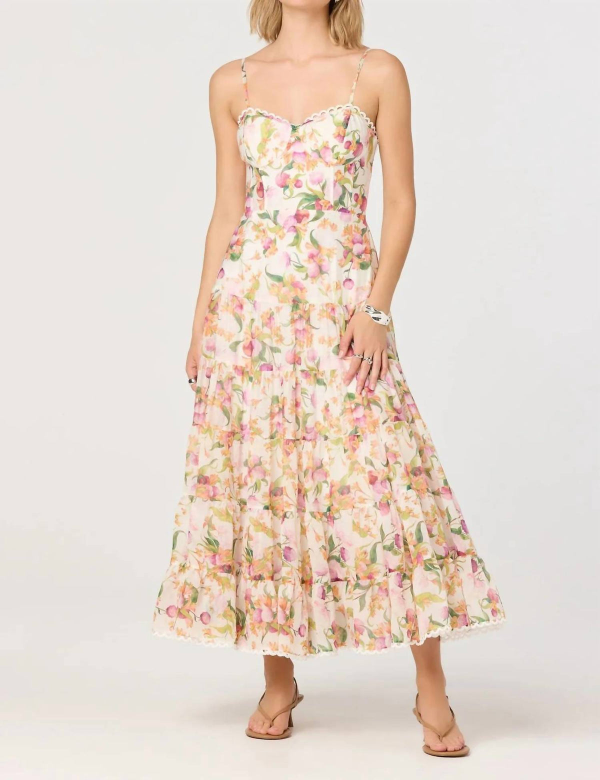 Astr - Lianna Bustier Maxi Dress