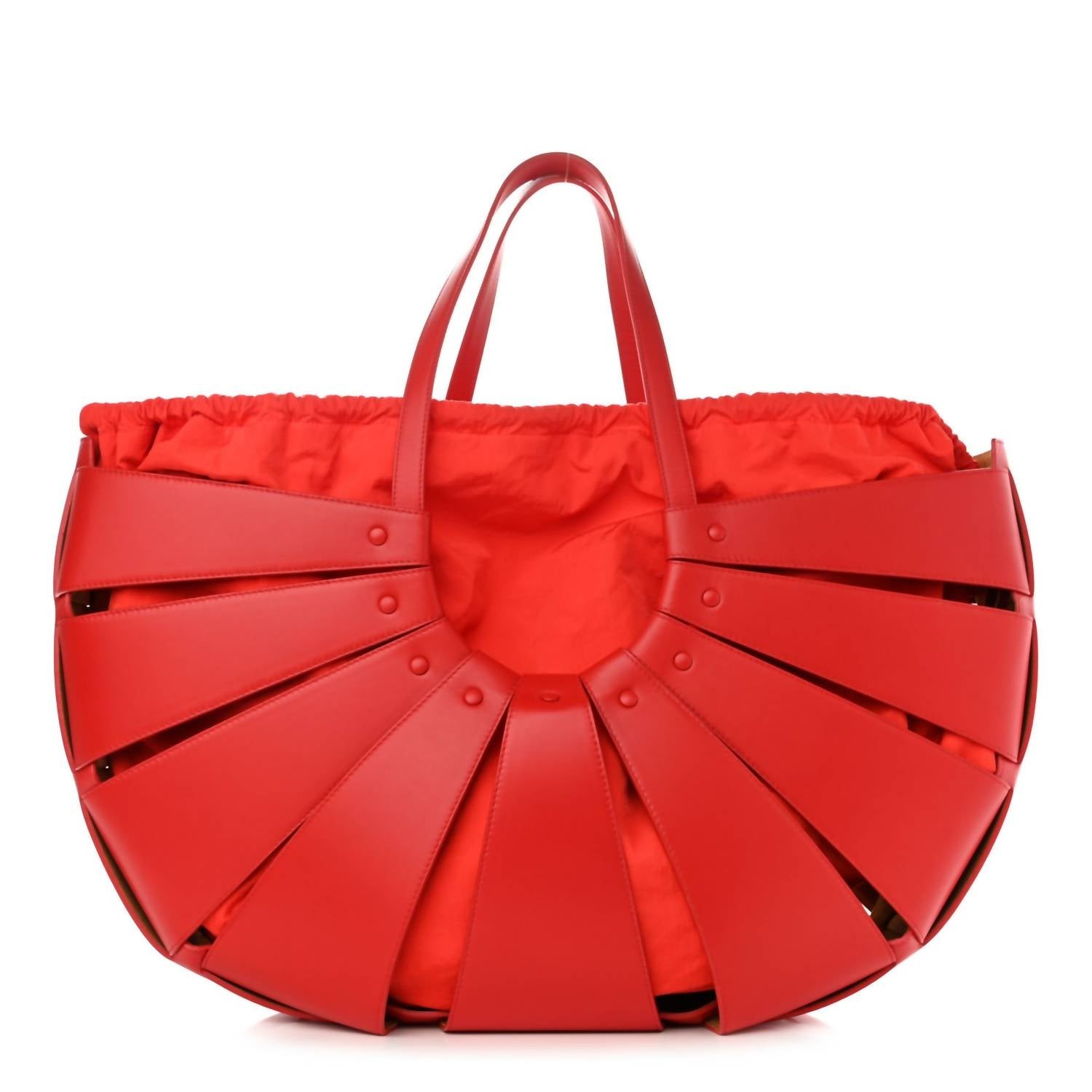 Bottega Veneta - Women's French Calfskin Shell Shoulder Bag