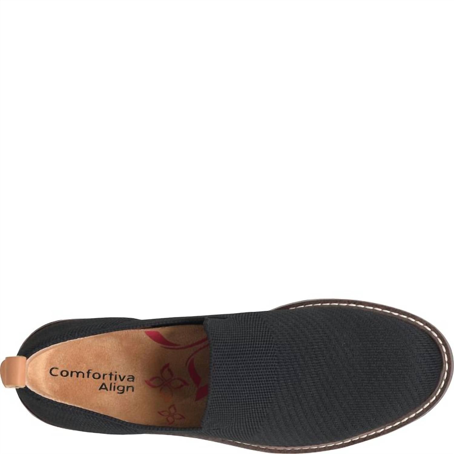 Comfortiva Women's Lexya Loafers in black - women's flats - view 5