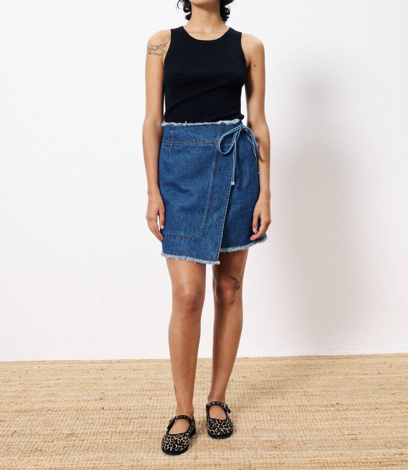 Frnch - Nise Denim Mini Skirt