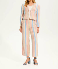 Fdj - Yvette Yarn Dye Crop Blazer