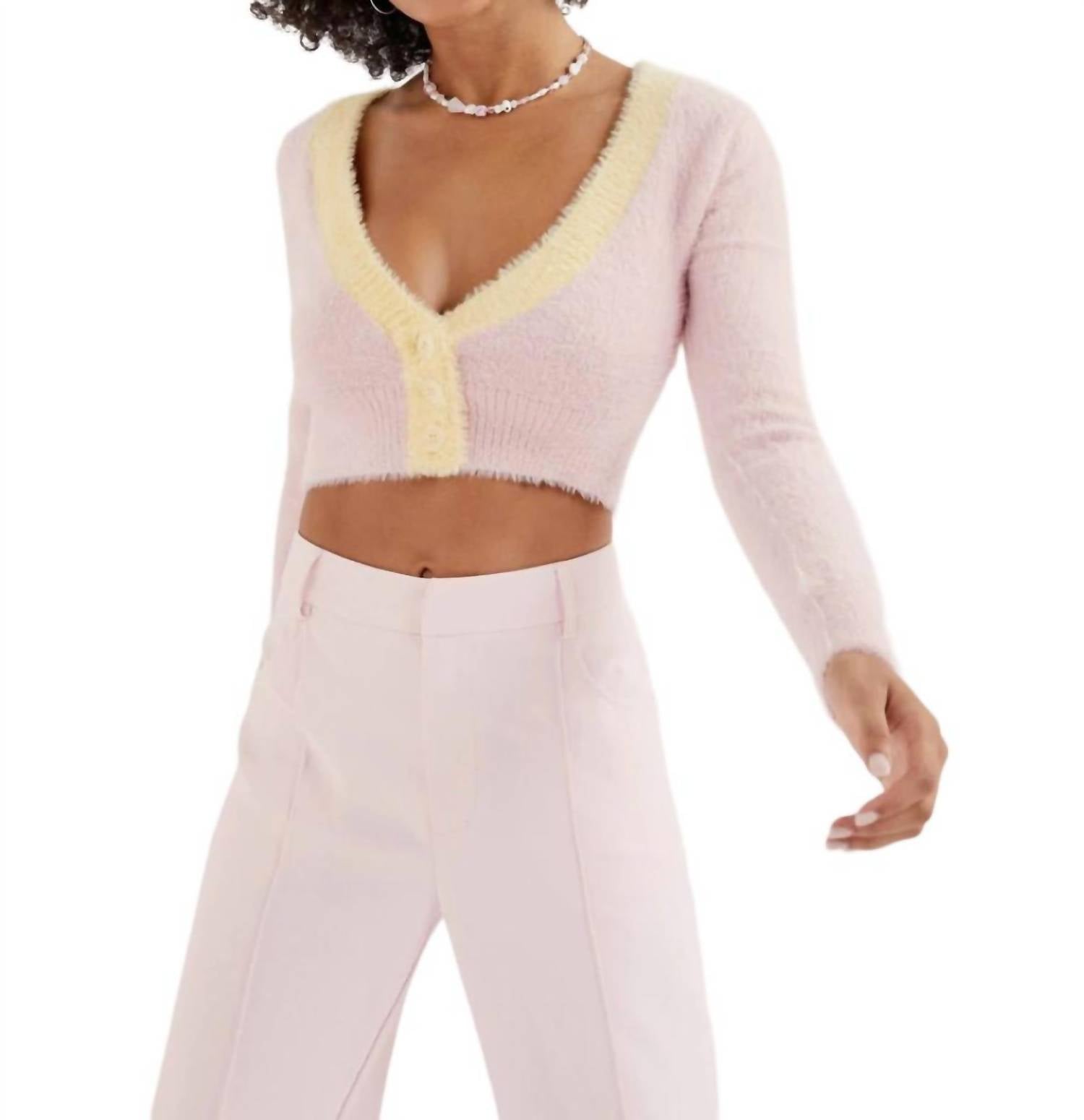 For Love & Lemons - Women's Sheila Cropped Cardigan