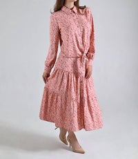 Roslyn - Dressy Polka Skirt Set