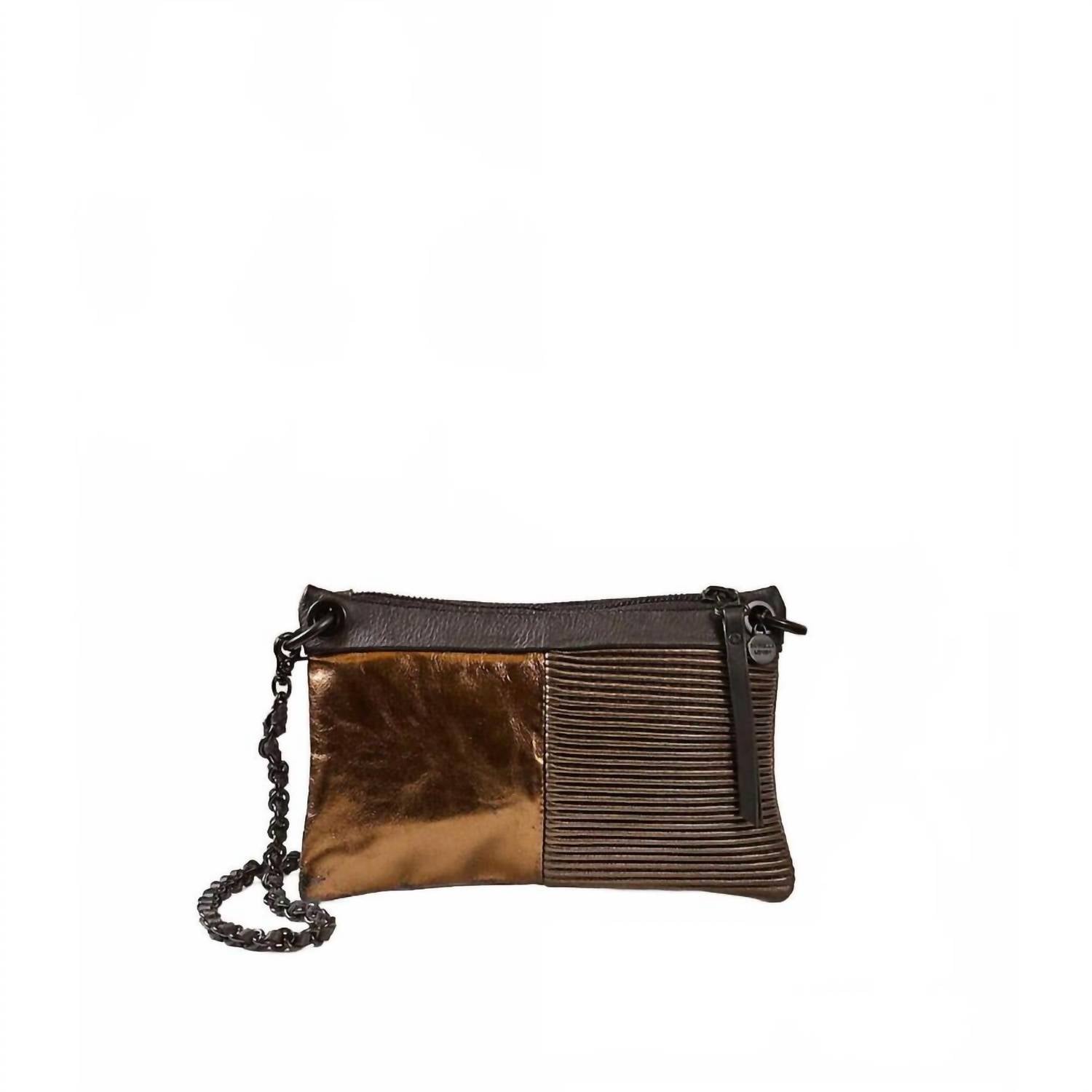 Daniella Lehavi Women's Malika Clutch Bag in bronze - women's bag