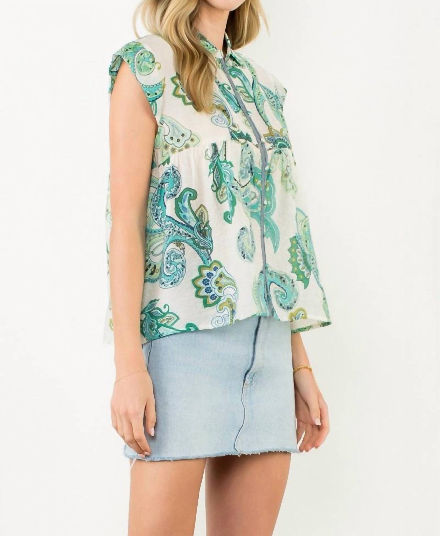 Thml - Sea Ways Top