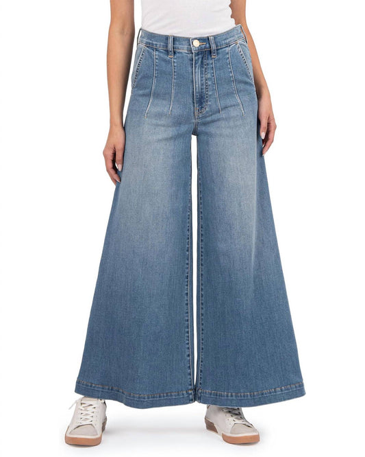 Kut From The Kloth - Goldie High Rise Super Wide Leg Jeans