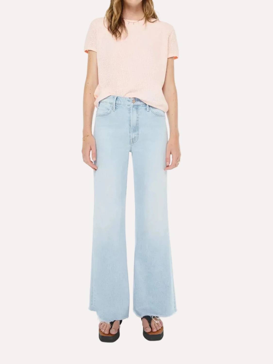 Mother - Hustler Roller Skimp Fray Jeans