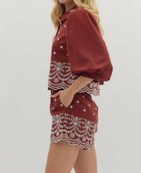 Entro - Sienna Embroidered Set