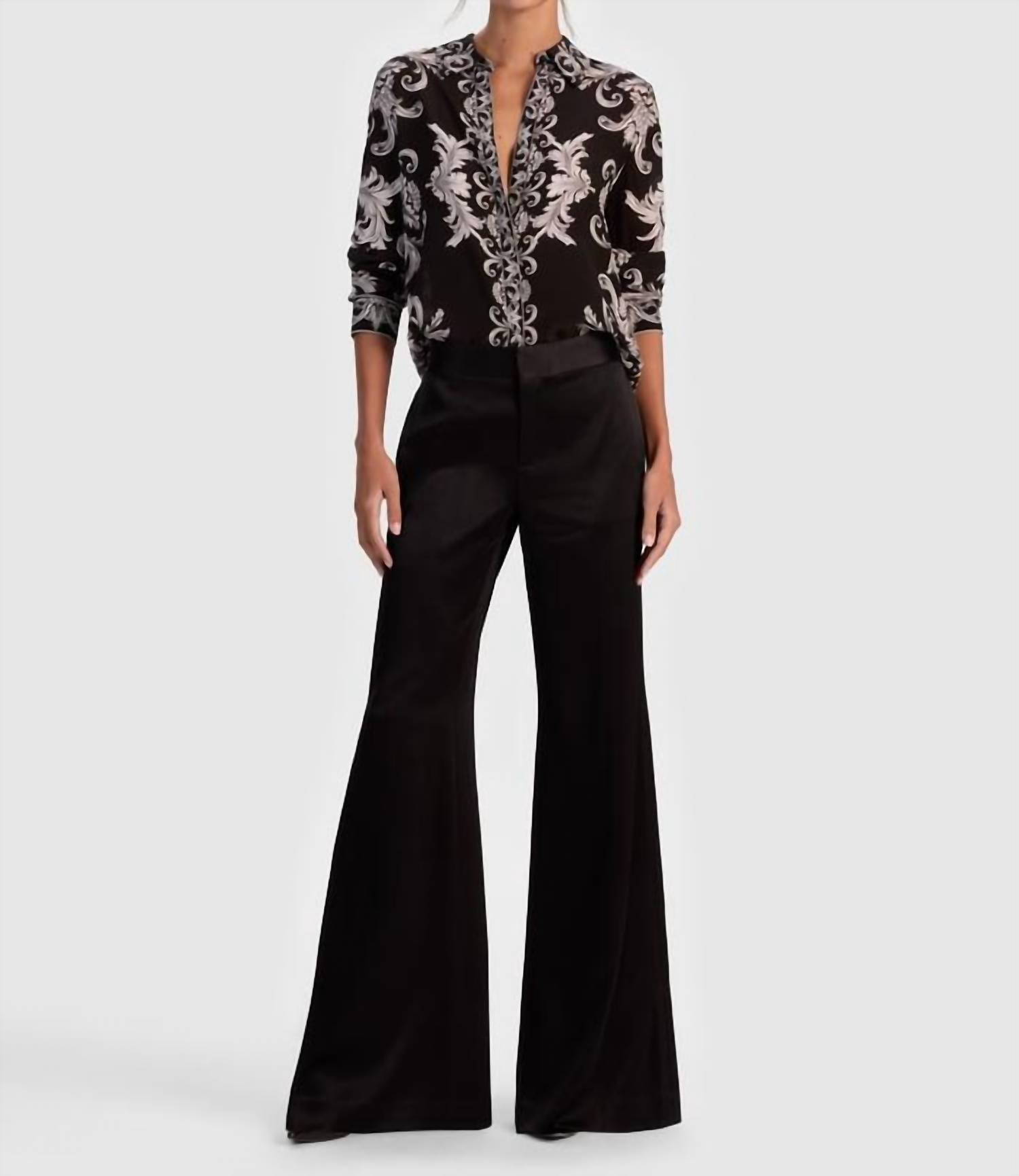 Alice + Olivia - Willa Long Sleeve Top