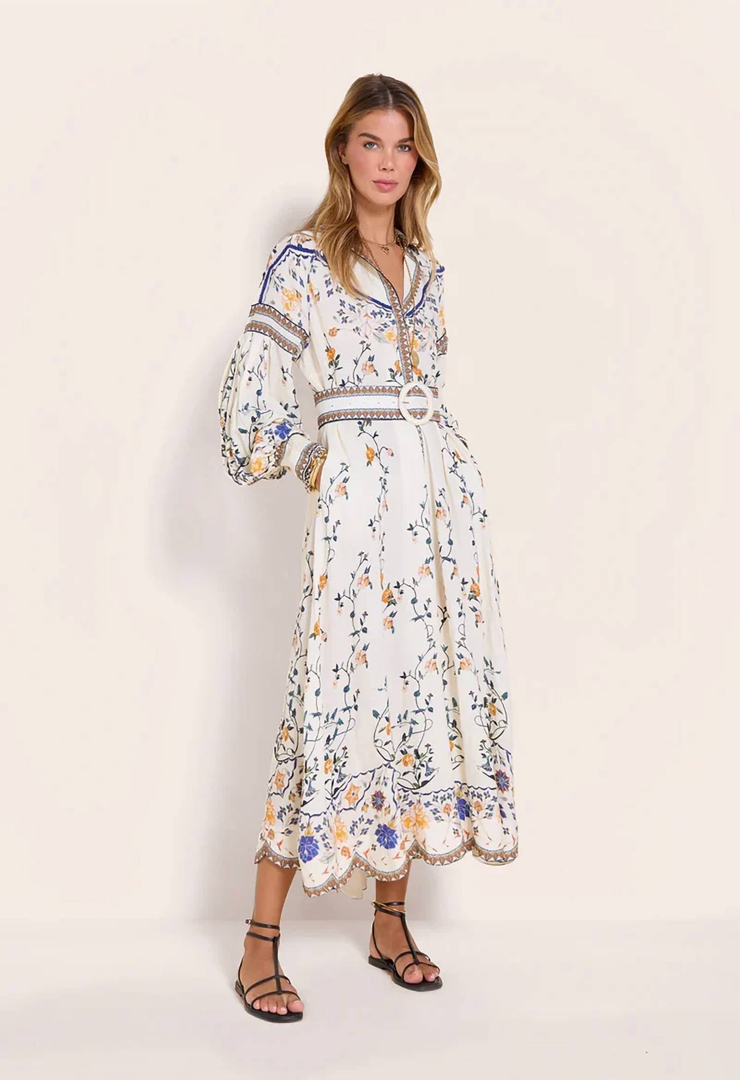 Scarlett Poppies - Flora Danica Long Dress