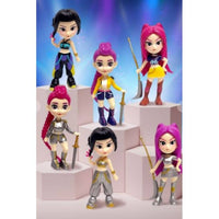 Lilyrosy Women's Kpop Demon Hunters Blind Box Keychain in multi - women's accessory - alternate view