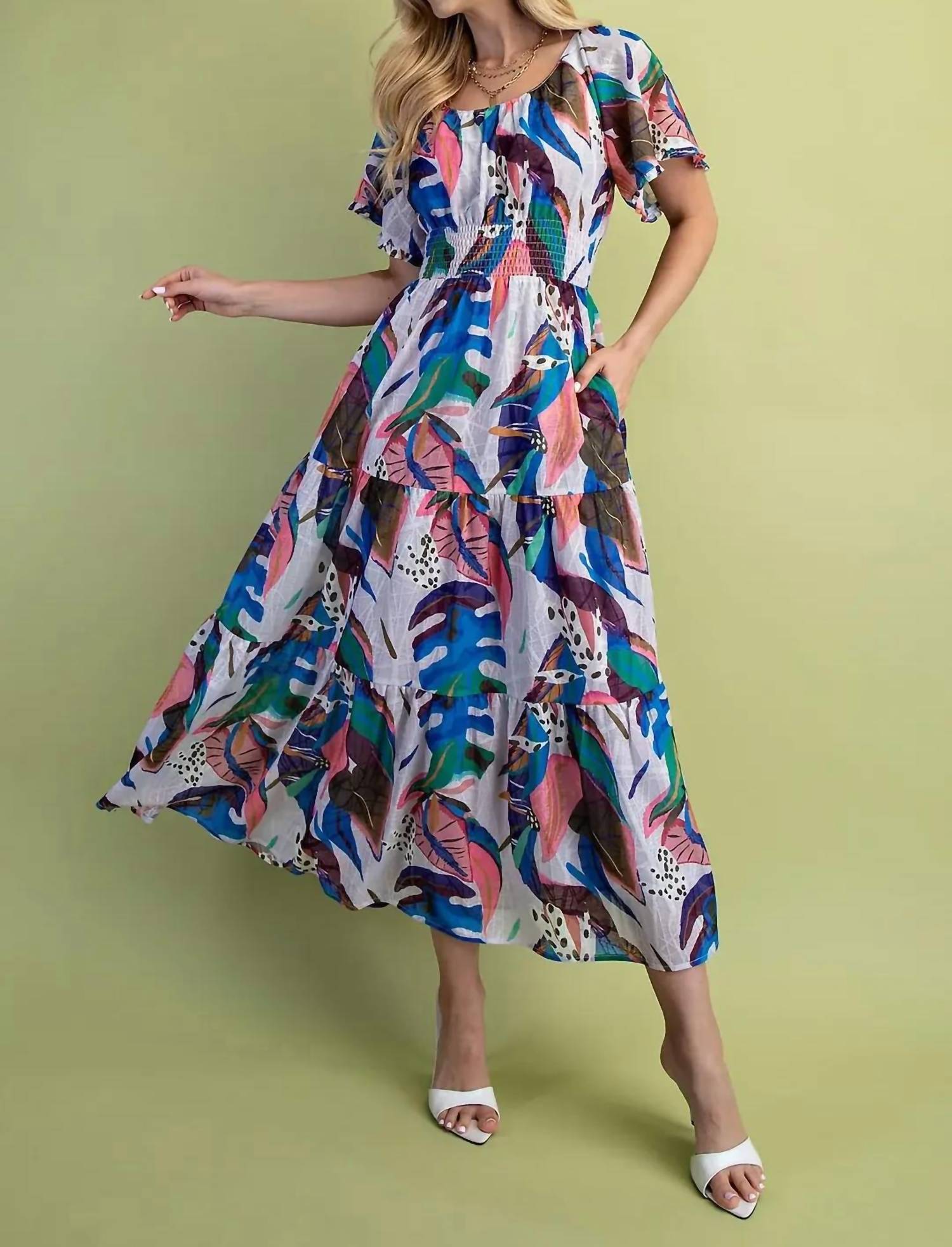 Gigio - Tropics Vacay Midi Dress