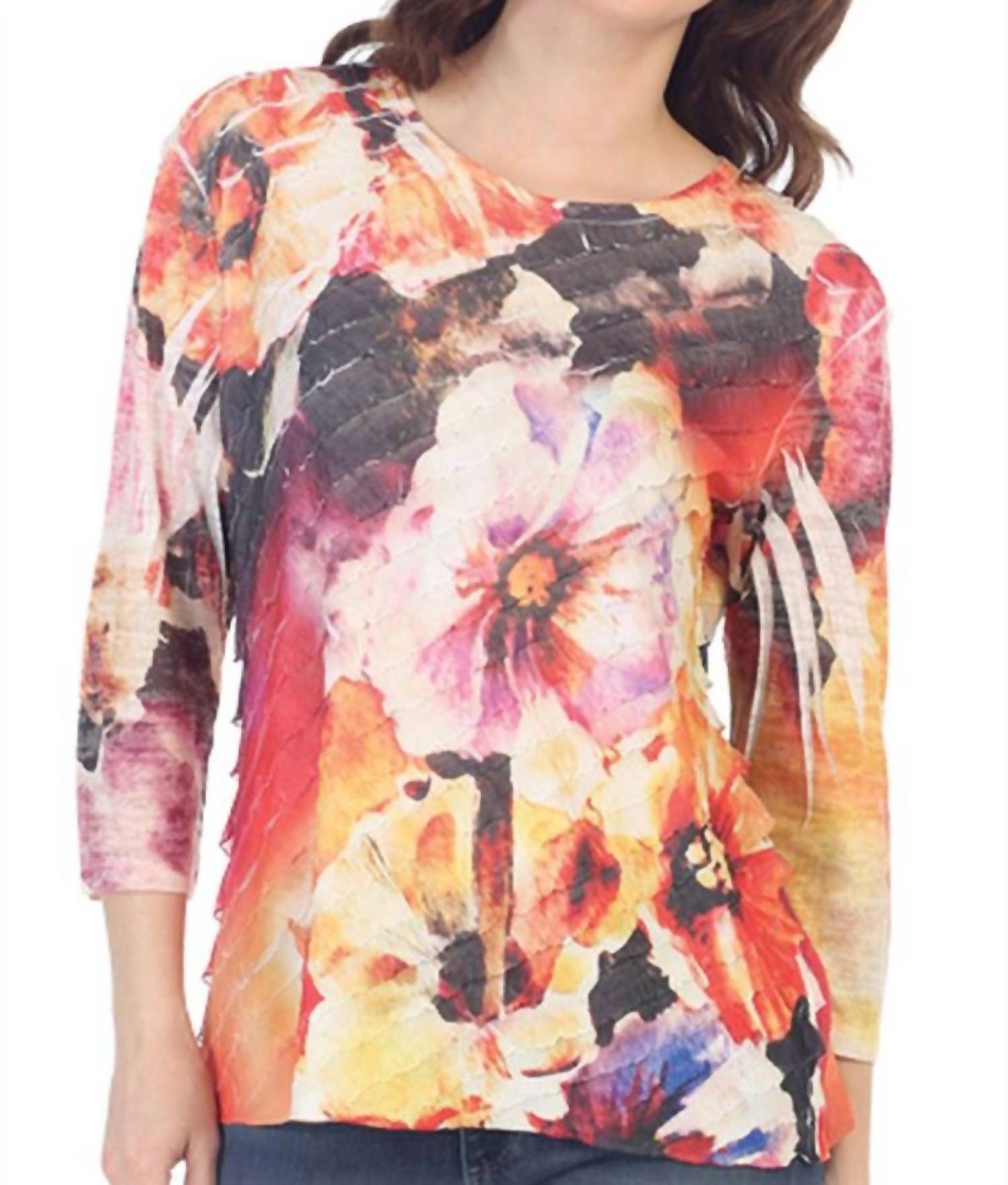 Jess & Jane - Sensation Ruffle Top