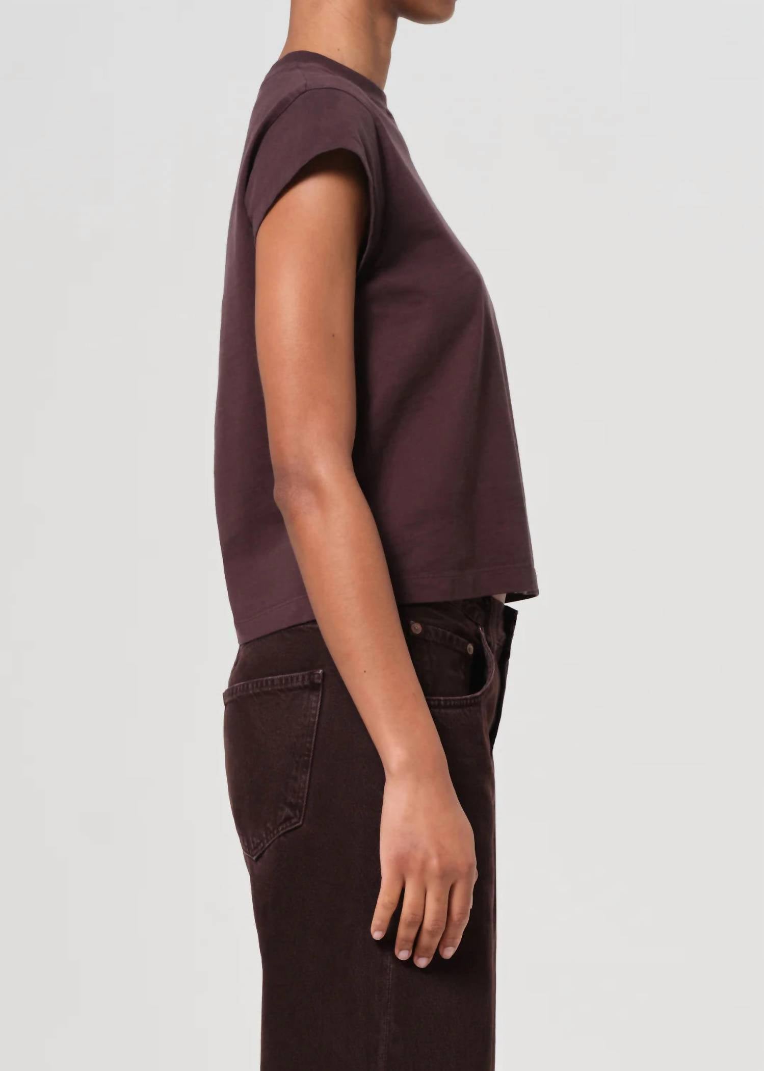 Agolde - Bryce Cap Sleeve Tee