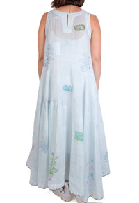 Eka Design Studio - Sleeveless V-neck Dress